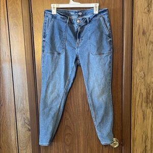 Old Navy Women's Blue Ankle Jeans